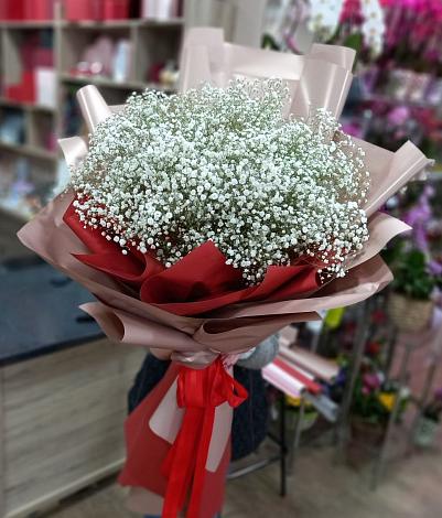 Букет цветов из: Гипсофила в Горячеисточненской