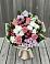 Букет цветов из: Альстромерии, Гвоздики, Розы и Хризантемы в Горячеисточненской