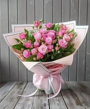 Букет Розовый кустик в Горячеисточненской