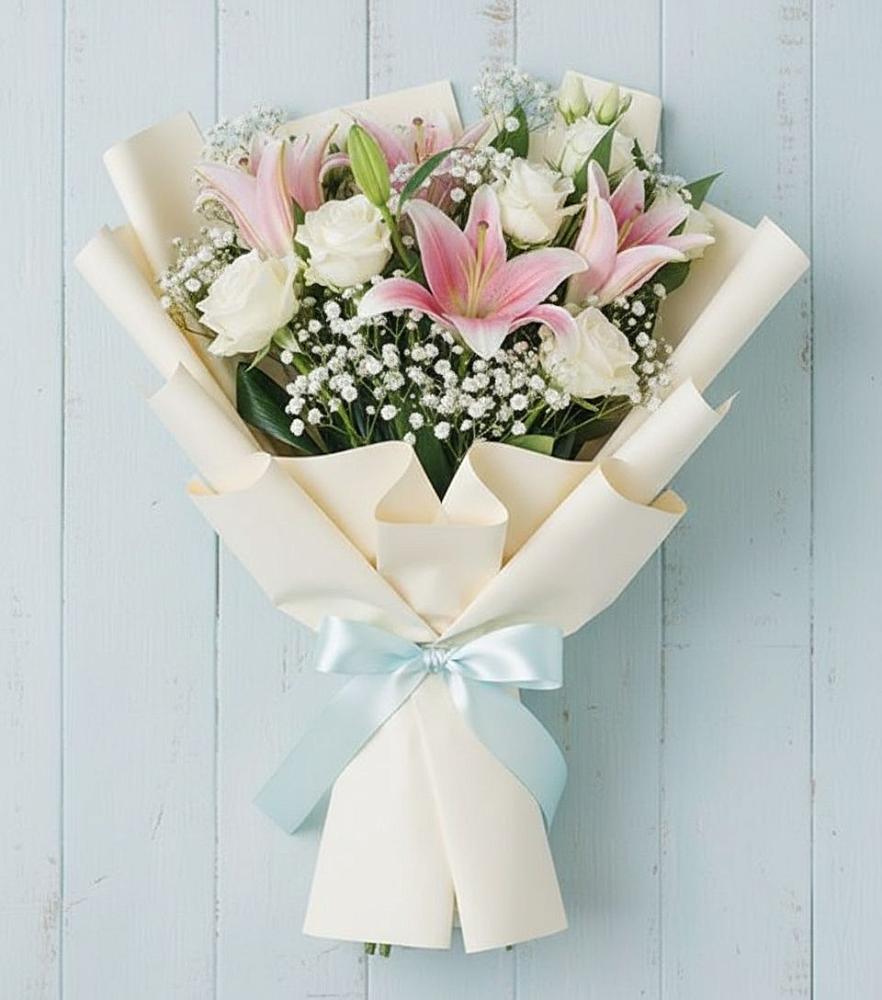 Букет цветов из: Лилии в Горячеисточненской