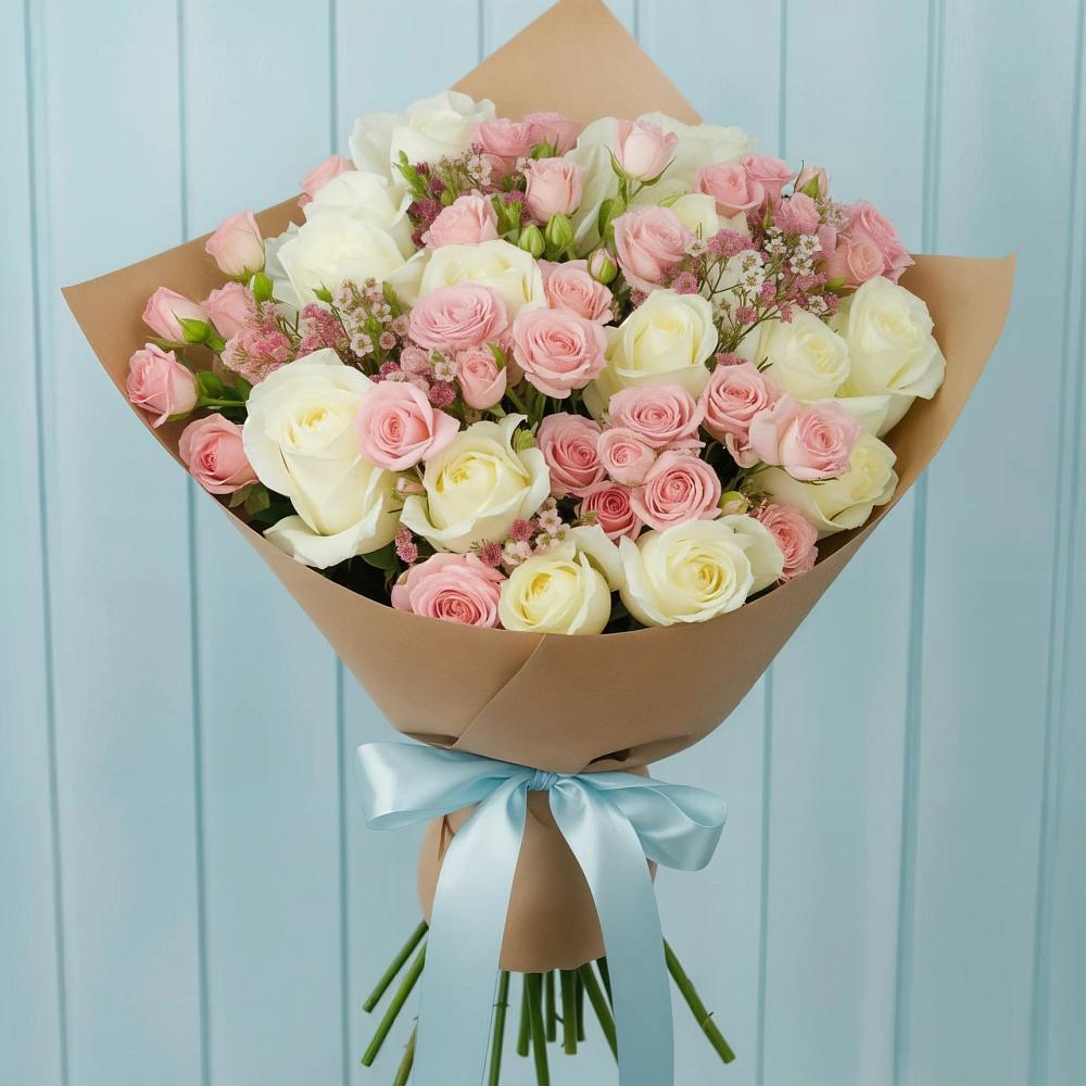 Букет цветов из: Розы в Горячеисточненской