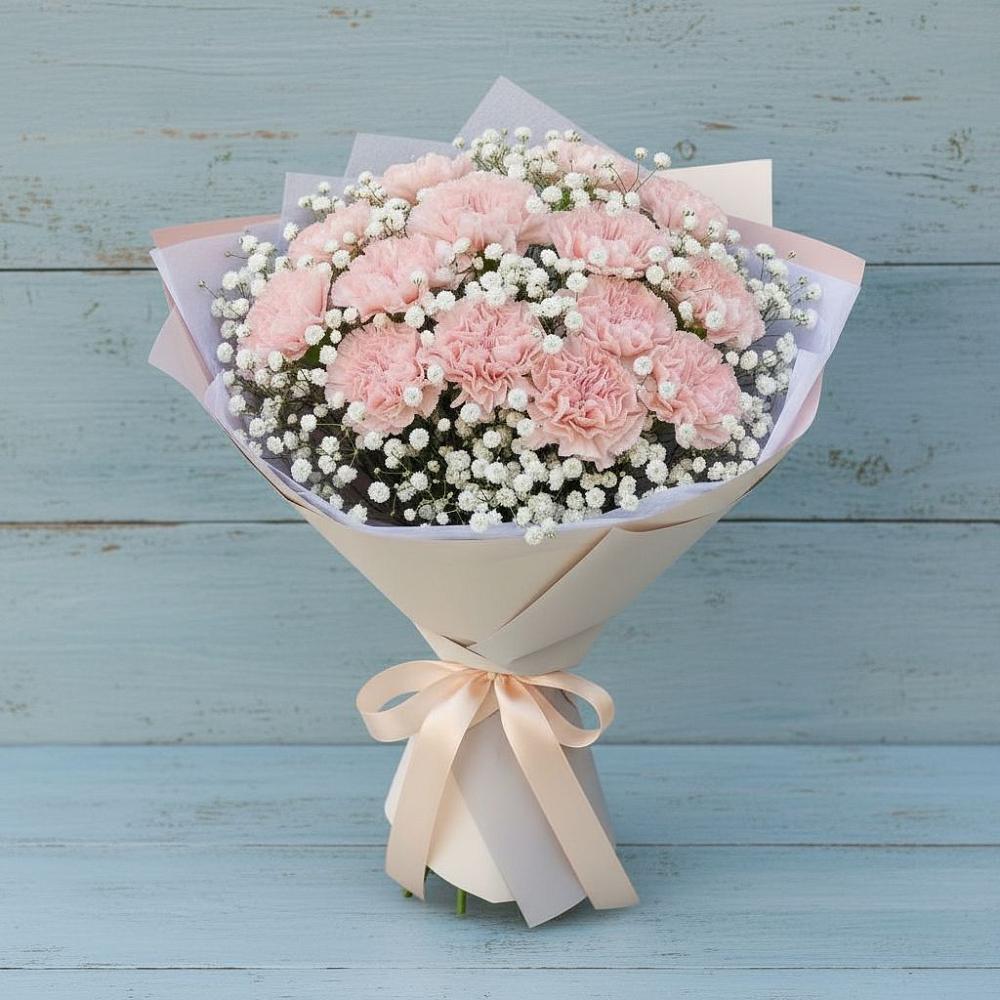 Букет цветов из: Гвоздики в Горячеисточненской