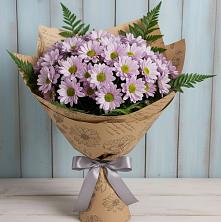 Букет цветов из:  Хризантемы в Горячеисточненской