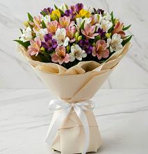 Букет цветов из:  Альстромерии в Горячеисточненской