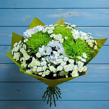 Букет цветов из:  Хризантемы в Горячеисточненской