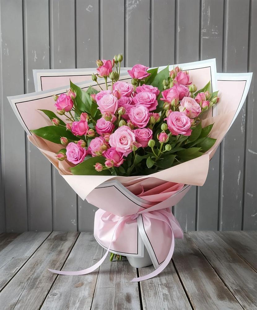 Букет Розовый кустик в Горячеисточненской