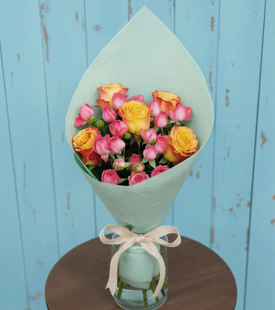 Букет цветов из: Розы в Горячеисточненской