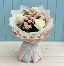 Букет цветов из:  Розы в Горячеисточненской