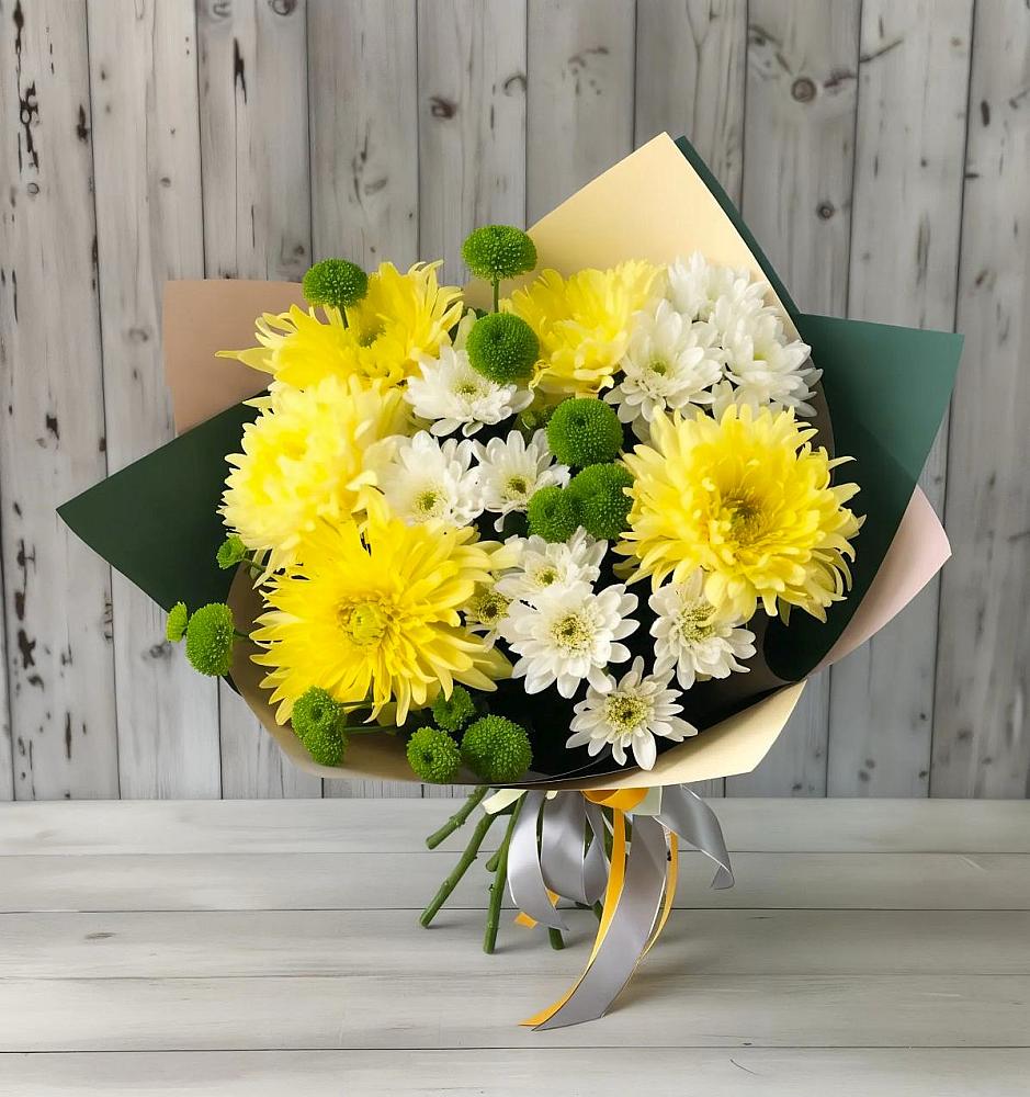 Букет цветов из: Хризантемы в Горячеисточненской