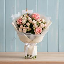 Букет цветов из:  Розы в Горячеисточненской