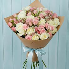 Букет цветов из:  Розы в Горячеисточненской